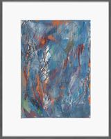 Descent IV by Sabine Moritz contemporary artwork drawing works on paper