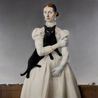 Her Dark Familiar by Von Wolfe contemporary artwork Painting