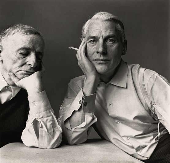 Frederick Kiesler and Willem DeKooning New York by Irving Penn contemporary artwork Photography