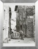 Construction of the Gubbio Egg by Mirella Bentivoglio contemporary artwork photography
