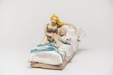 Anna Nicole Smith 2 Patron saint of strippers by Ioana Maria Sisea contemporary artwork sculpture