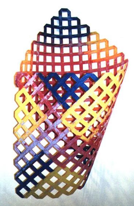 Pavillon V by Daniel Dezeuze contemporary artwork Sculpture