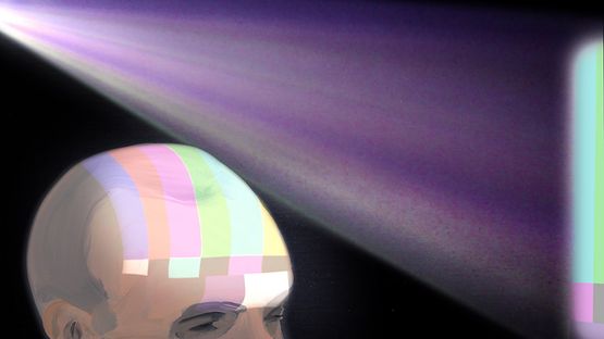Overhead Projection Dig by Tala Madani contemporary artwork Moving Image