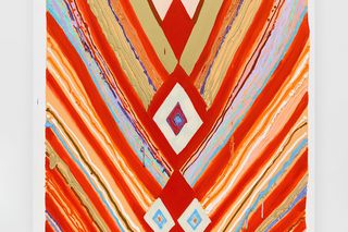 Contemporary art exhibition Mirdidingkingathi Juwarnda Sally Gabori Judy Ledgerwood Mirdidingkingathi Juwarnda Sally Gabori Judy Ledgerwood at 1301SW Sydney Australia