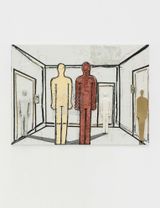 Projection D19.2.13 by Wang Luyan contemporary artwork painting sculpture works on paper