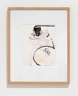 nichts by Sabine Herrmann contemporary artwork drawing works on paper