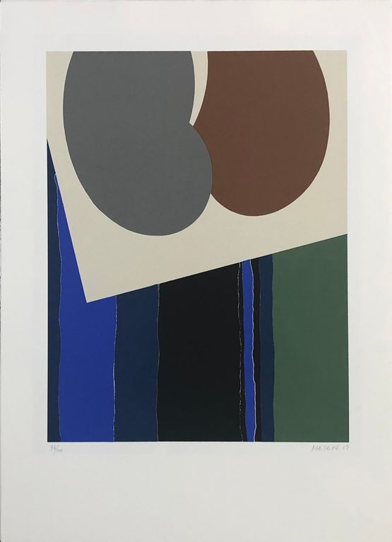 Untitled by Mohamed Melehi contemporary artwork Print