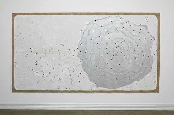 Fire and Ash by John Reynolds contemporary artwork Painting