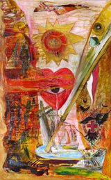 Mata Hati by Nasirun contemporary artwork painting