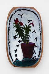 Flores e contas by Patricia Leite contemporary artwork painting