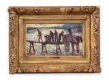 Les Charbonniers by Maximilien Luce contemporary artwork painting