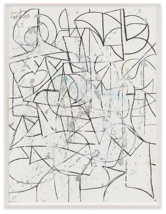 Open Forms by George Condo contemporary artwork Works on Paper