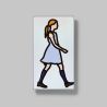 Esther. by Julian Opie contemporary artwork Moving Image