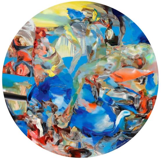 Release of Essence by Wu Shuang contemporary artwork Painting