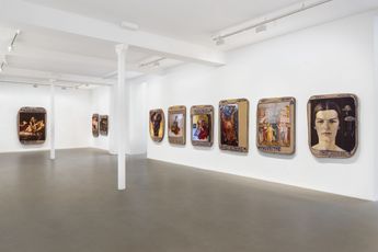 Contemporary art exhibition Thomas Hirschhorn LAST CHANCE What Can We Learn From History Of Art For Todays Understanding at Galerie Chantal Crousel Paris France