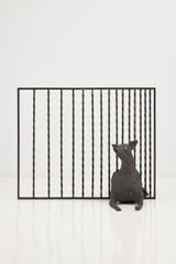 Rail Winston by Elizabeth Jaeger contemporary artwork sculpture