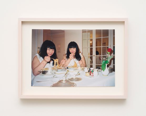 Our first dinner SpaghettiParis2021 by Fumiko Imano contemporary artwork Photography