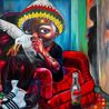 Mobility lunch by Ndidi Emefiele contemporary artwork Painting