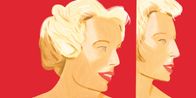 Coca-Cola Girl 6 - Ed. 1960 by Alex Katz contemporary artwork Print