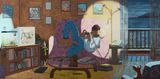 I Miss My Pre-Internet Brain by Imon Boy contemporary artwork mixed media painting