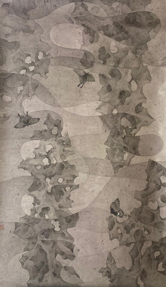 Butterflies Imagined by Zhang Ying contemporary artwork Painting