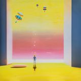 Light Boundary by Lov-Lov contemporary artwork painting