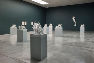 Contemporary art exhibition Rachel Kneebone Raft at White Cube Masons Yard London United Kingdom