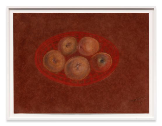 Bowl of Apples by Richard Artschwager contemporary artwork Works on Paper