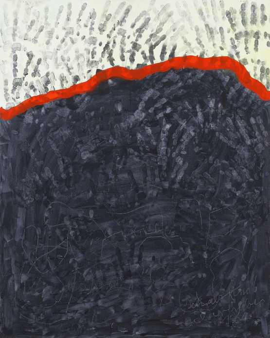 Untitled by Oswald Oberhuber contemporary artwork Painting