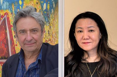 Andrew Stahl and Guo Xiaohui