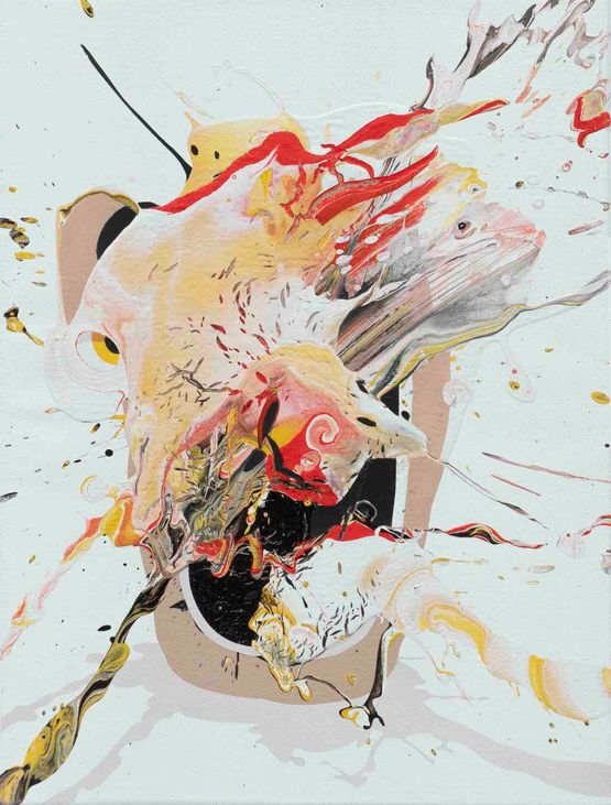 Del corazon del hombre by Jose Castiella contemporary artwork Painting
