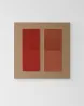 November Colour Chart No. 2 Pompeian Red Cinnamon by Lucinda Burgess contemporary artwork Mixed Media