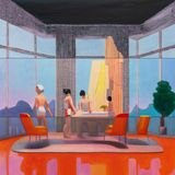 Home From Home Art Survivors 5 by Mak2 contemporary artwork painting