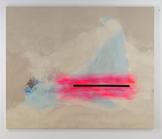 Mountains  Sea Pink II by Jenny Brosinski contemporary artwork Painting