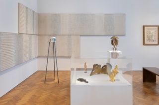 Contemporary art exhibition Thomas Houseago Deaths Sacred Mirror at Levy Gorvy Dayan London United Kingdom