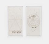 Sem titulo Untitled by Mira Schendel contemporary artwork painting print works on paper