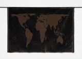 Projection velvet by Mona Hatoum contemporary artwork sculpture textile