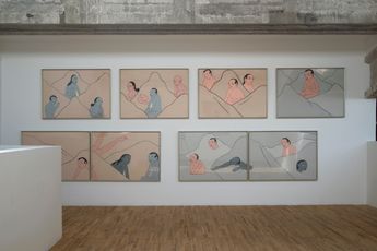 Contemporary art exhibition Zhuang Hui Qilian Range at Galleria Continua Beijing China