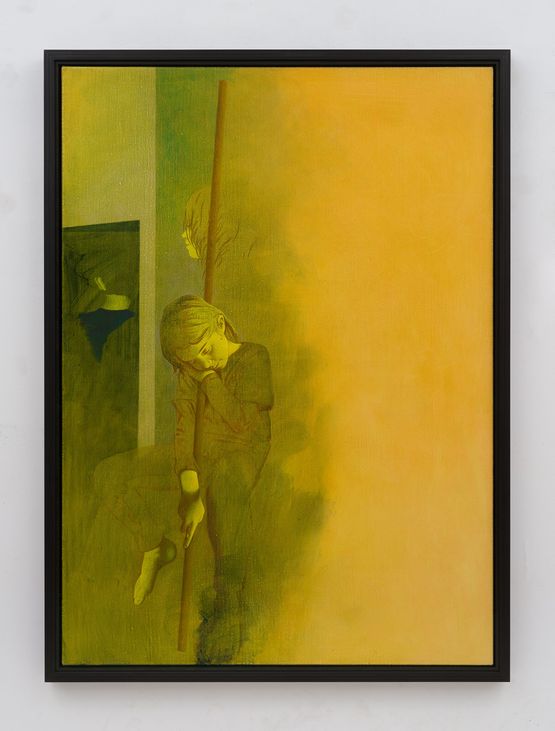 The Sleeping Guard III by Oliver Osborne contemporary artwork Painting
