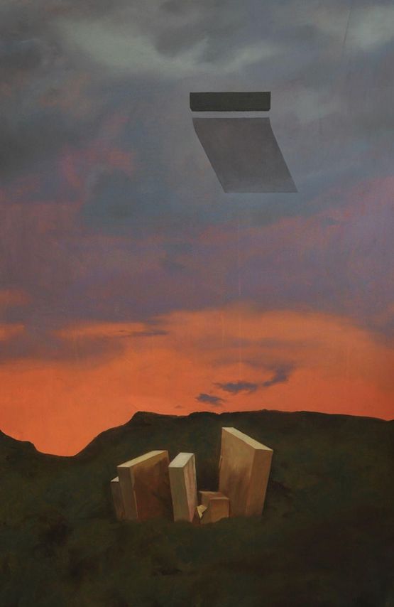 Ignorance Buried Here by Yuxiao Ran contemporary artwork Painting