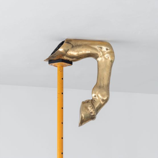 IL MONDO HORSE LEG by Carlos Aires contemporary artwork Sculpture