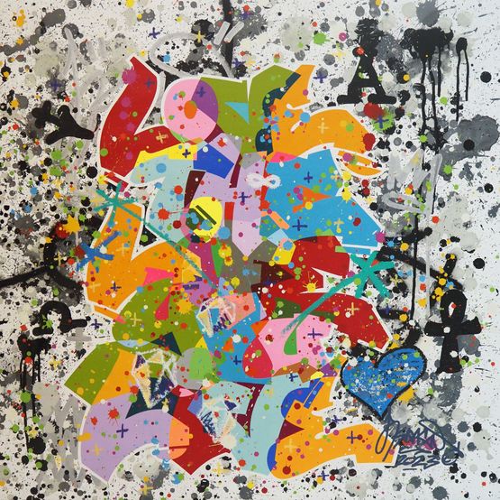 INTENTION by Cyril Kongo contemporary artwork Painting