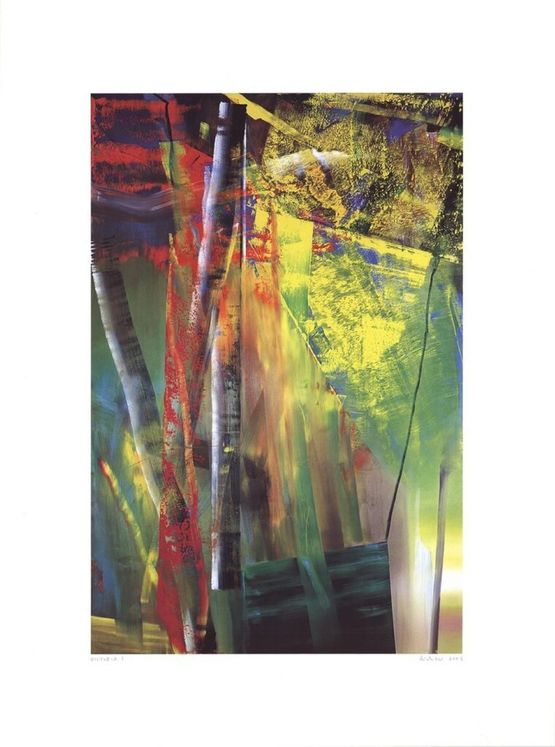 Victoria I by Gerhard Richter contemporary artwork Print