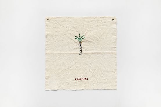 Prometo by Paulo Nazareth contemporary artwork Textile