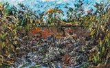 Horn and Brush by Bae Yoon Hwan contemporary artwork painting