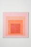 Homage to the Square with Bubblewrap and Packing Tape 2 by Tammi Campbell contemporary artwork Painting