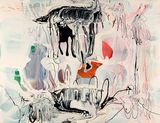 Albizia Julibrissin Wacky Fluffy by Dale Frank contemporary artwork painting
