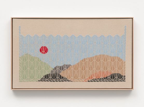 The Cloud I Climbed by Jordan Nassar contemporary artwork Textile