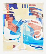 The face of flipping torso by Seeun Kim contemporary artwork painting