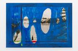 Perception Blue 2 by Tina Havelock Stevens contemporary artwork painting